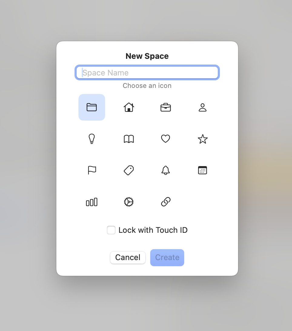 Settings Modal